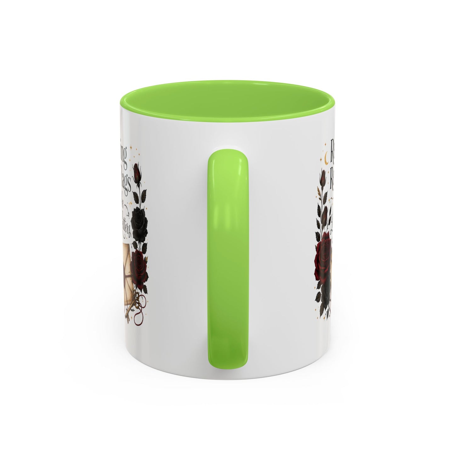 Reading Red Flags Like Love Letters Mug