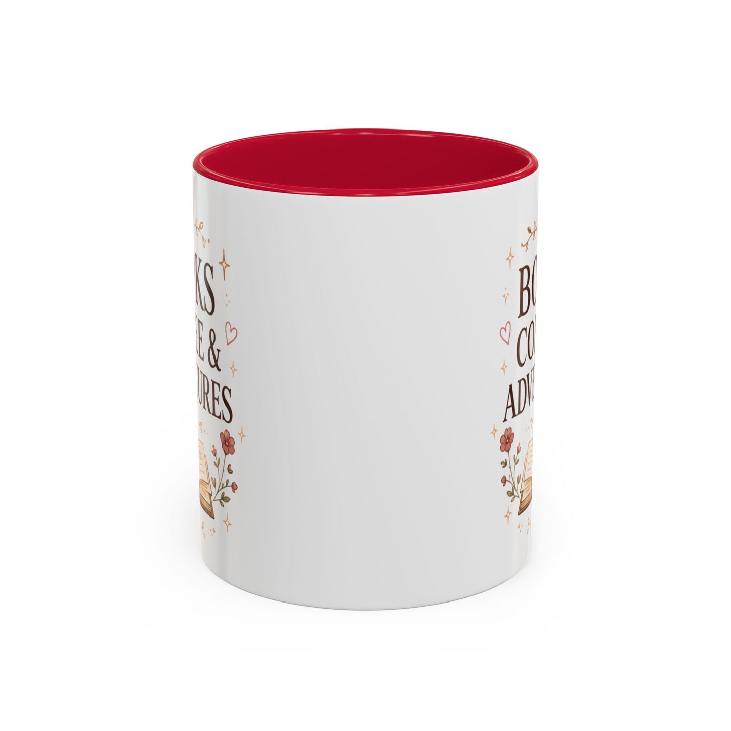 Books, Coffee & Adventures Mug — Cozy Reading Gift (11oz/15oz)