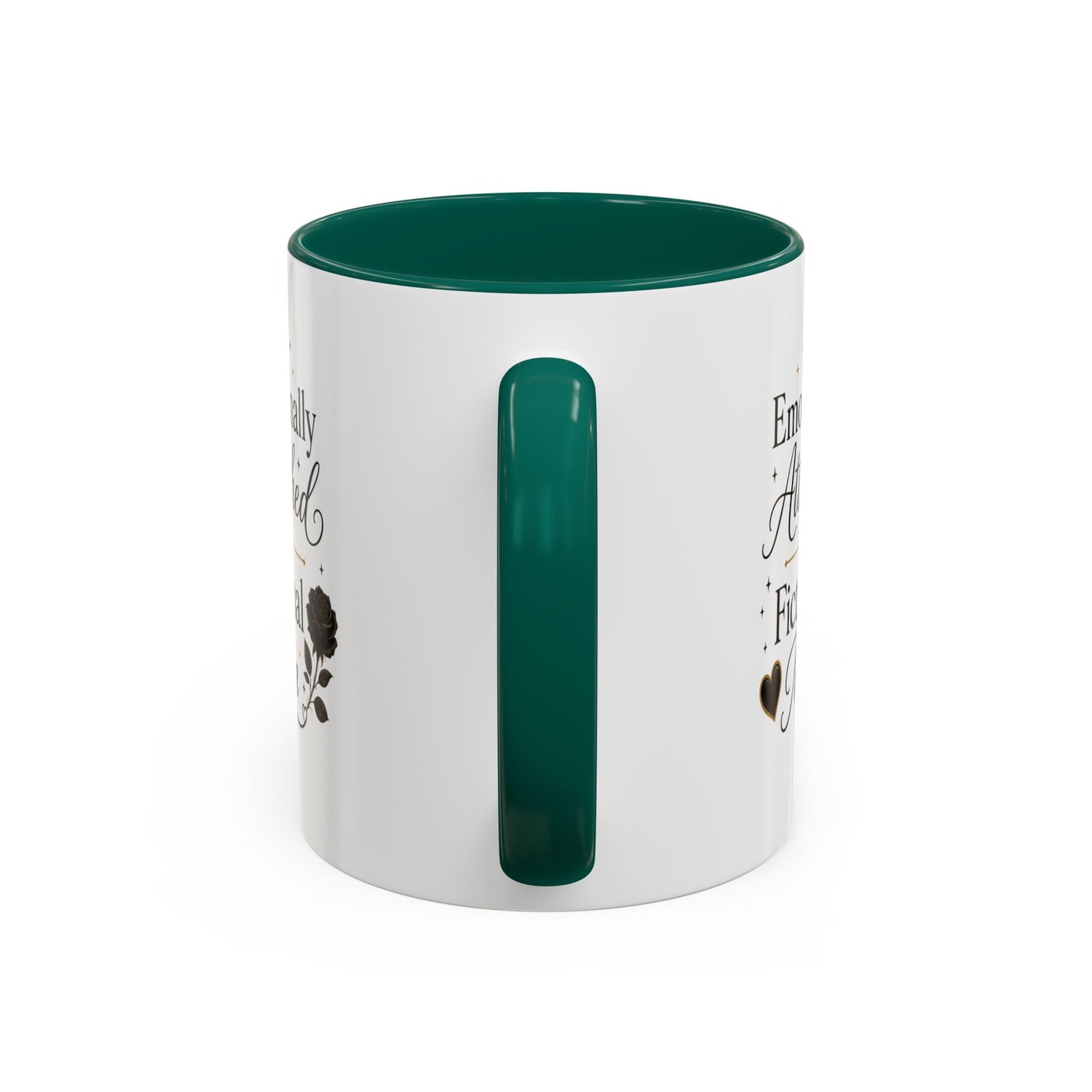 Emotionally Attached to Fictional Men Ceramic Mug — 11oz/15oz