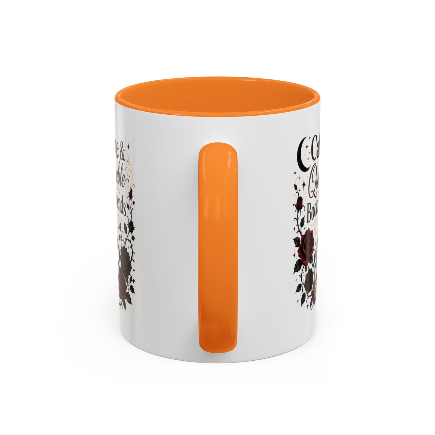Caffeine & Questionable Book Boyfriends Coffee Mug — 11oz/15oz Novelty Booklover Gift