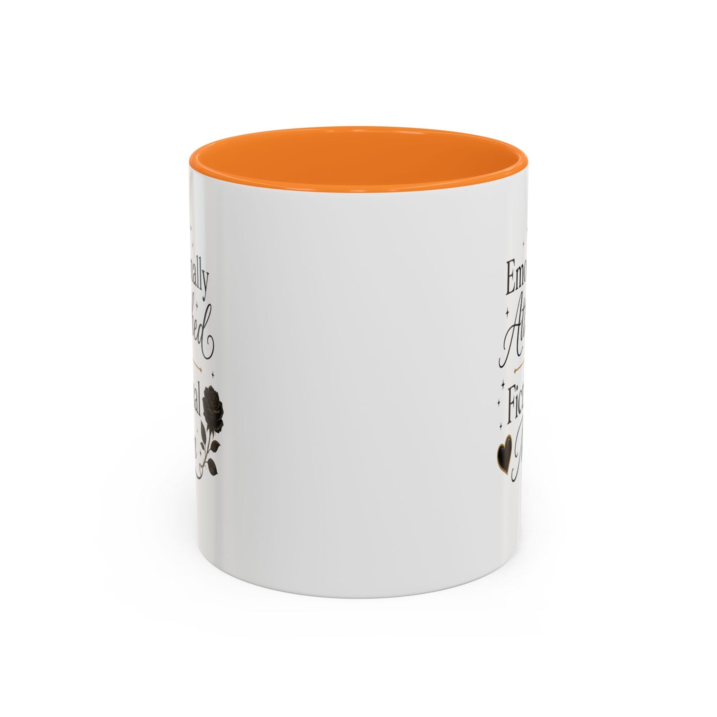 Emotionally Attached to Fictional Men Ceramic Mug — 11oz/15oz
