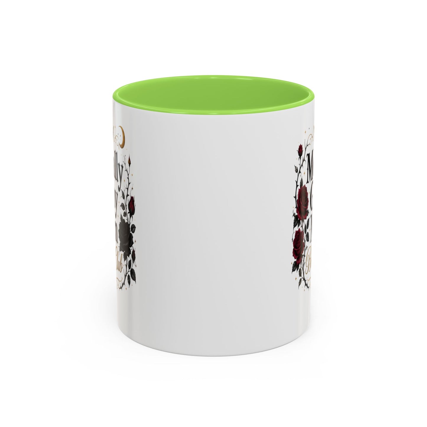 Morally Gray Men Book Club Mug — 11oz & 15oz Floral Gothic Coffee Cup