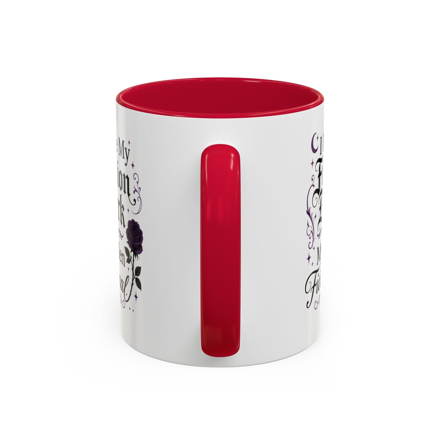 Fiction Dark Coffee Mug — "I Like My Fiction Dark & My Men Fictional" (11oz/15oz)