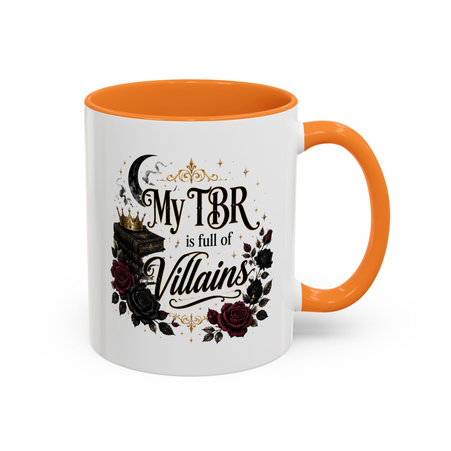 My TBR Is Full of Villains Mug — 11oz/15oz Book Lover Coffee Cup
