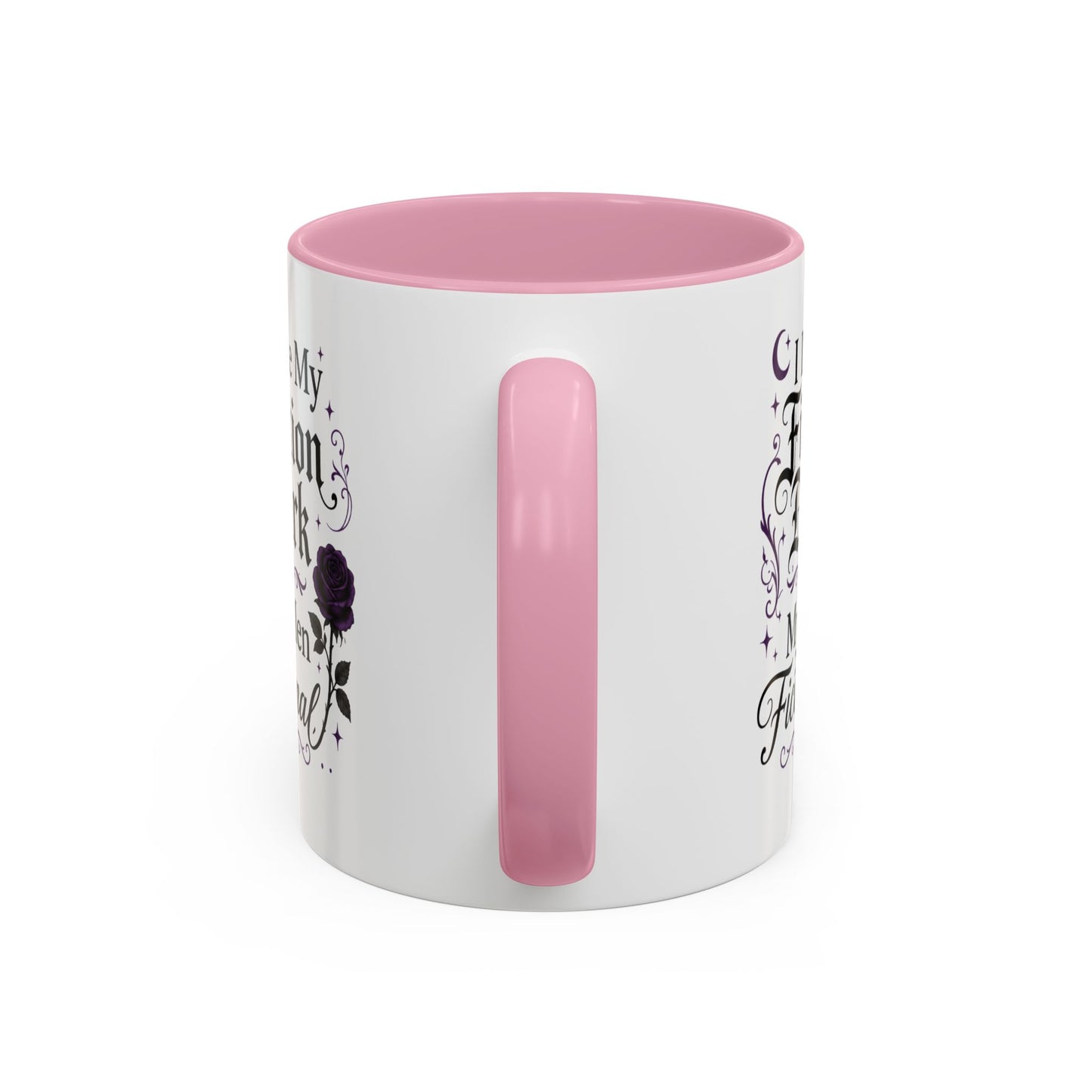 Fiction Dark Coffee Mug — "I Like My Fiction Dark & My Men Fictional" (11oz/15oz)