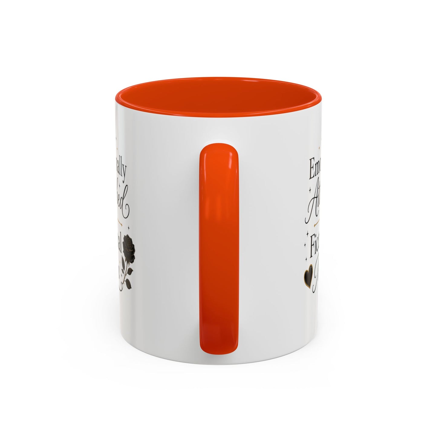 Emotionally Attached to Fictional Men Ceramic Mug — 11oz/15oz