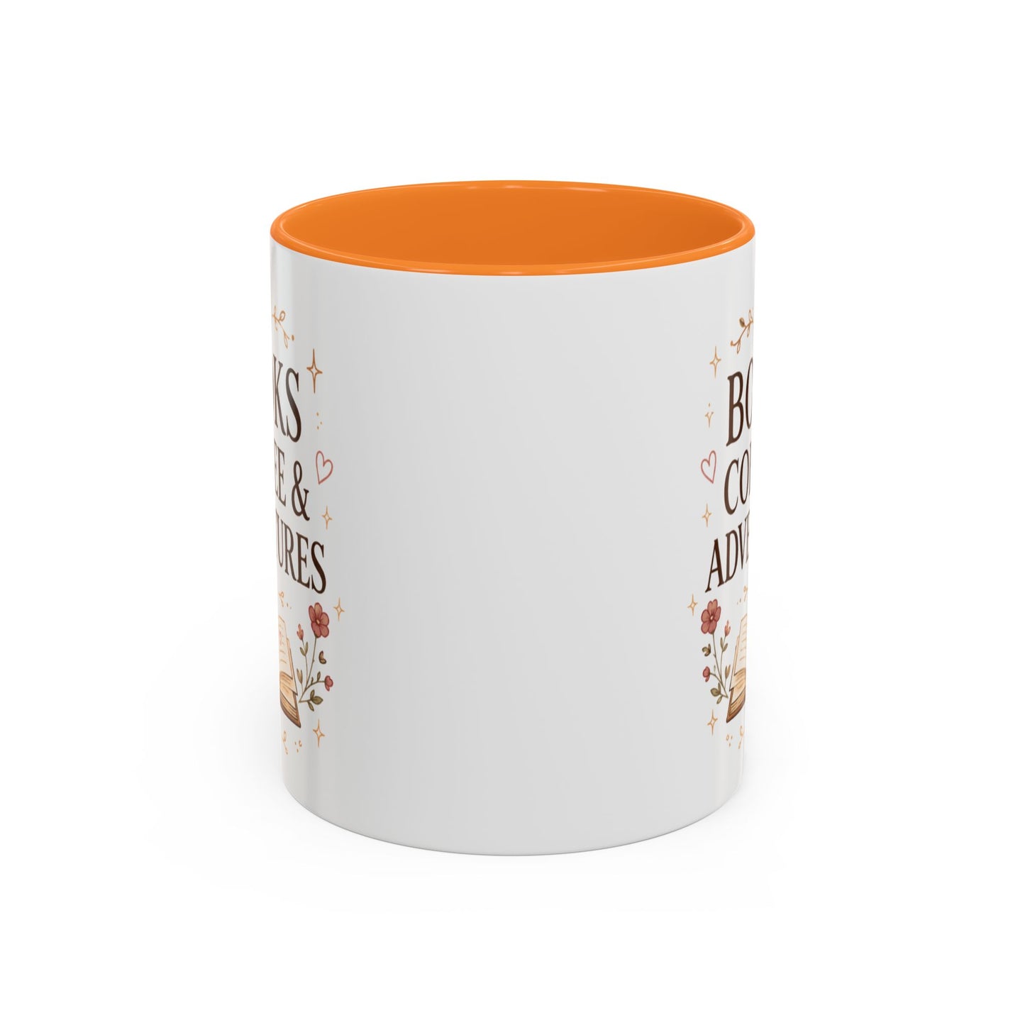 Books, Coffee & Adventures Mug — Cozy Reading Gift (11oz/15oz)