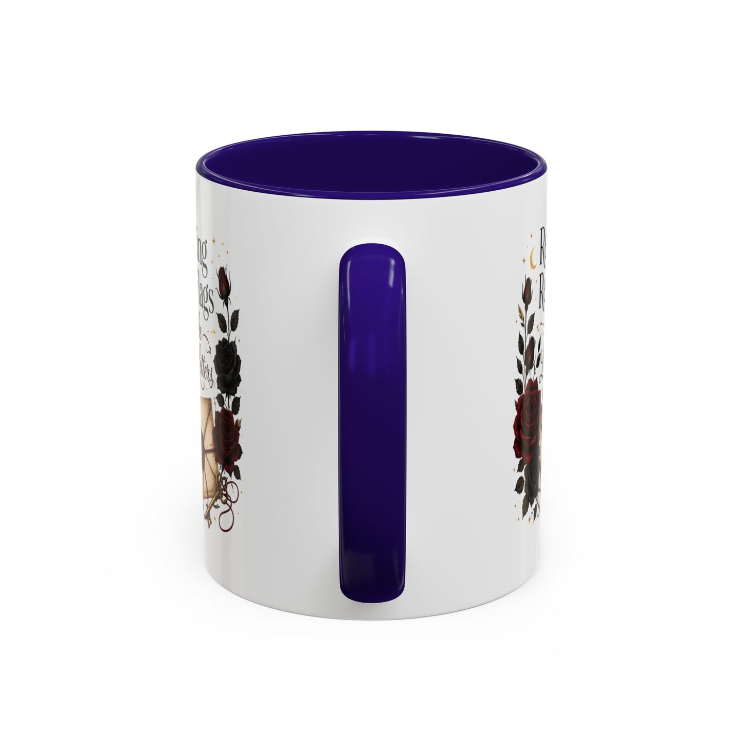 Reading Red Flags Like Love Letters Mug