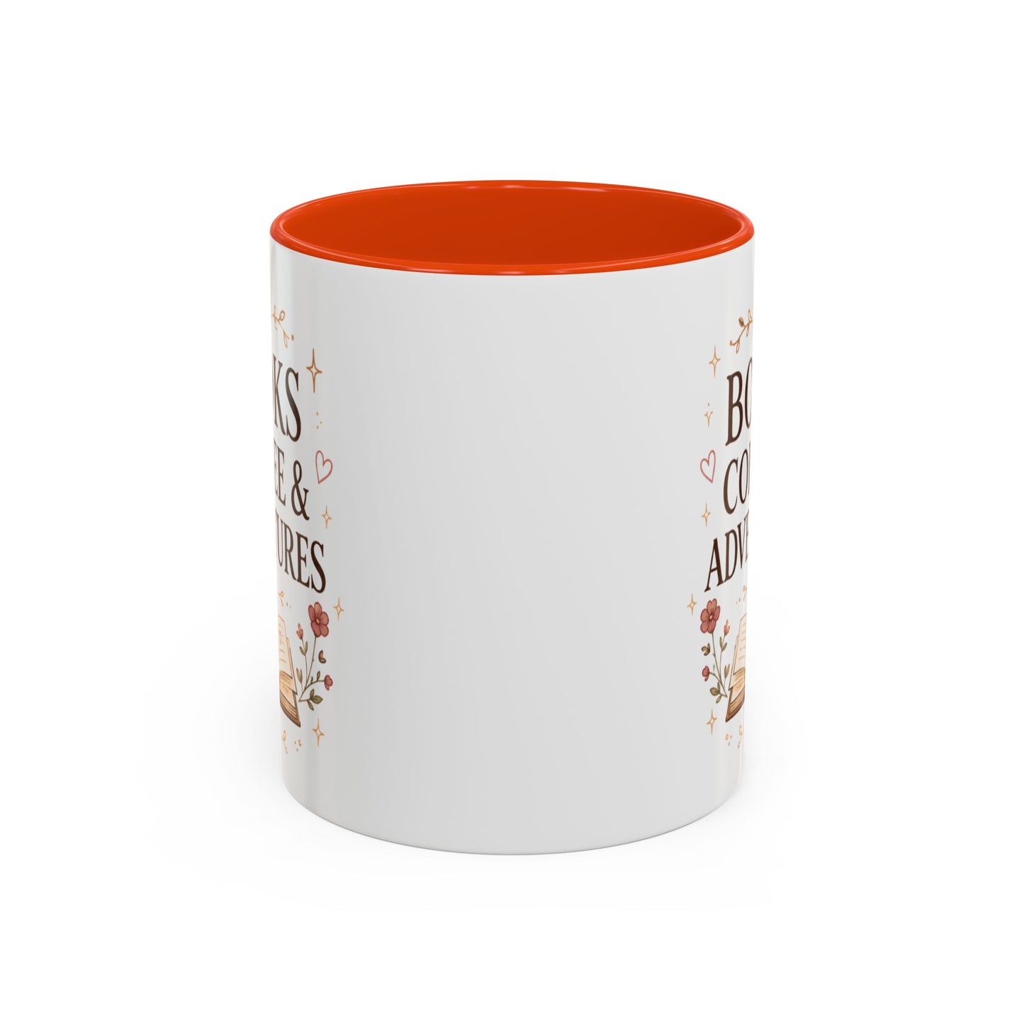 Books, Coffee & Adventures Mug — Cozy Reading Gift (11oz/15oz)