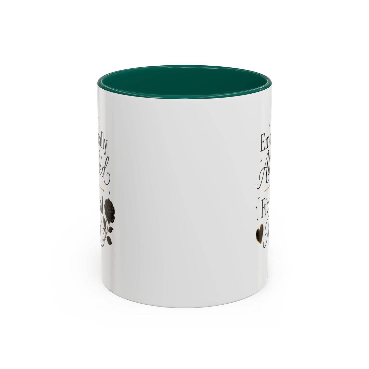 Emotionally Attached to Fictional Men Ceramic Mug — 11oz/15oz