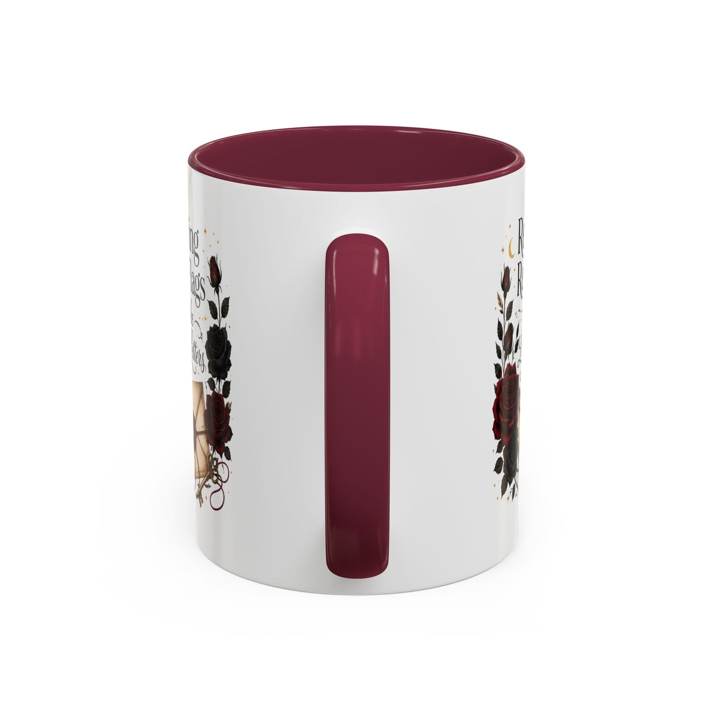 Reading Red Flags Like Love Letters Mug