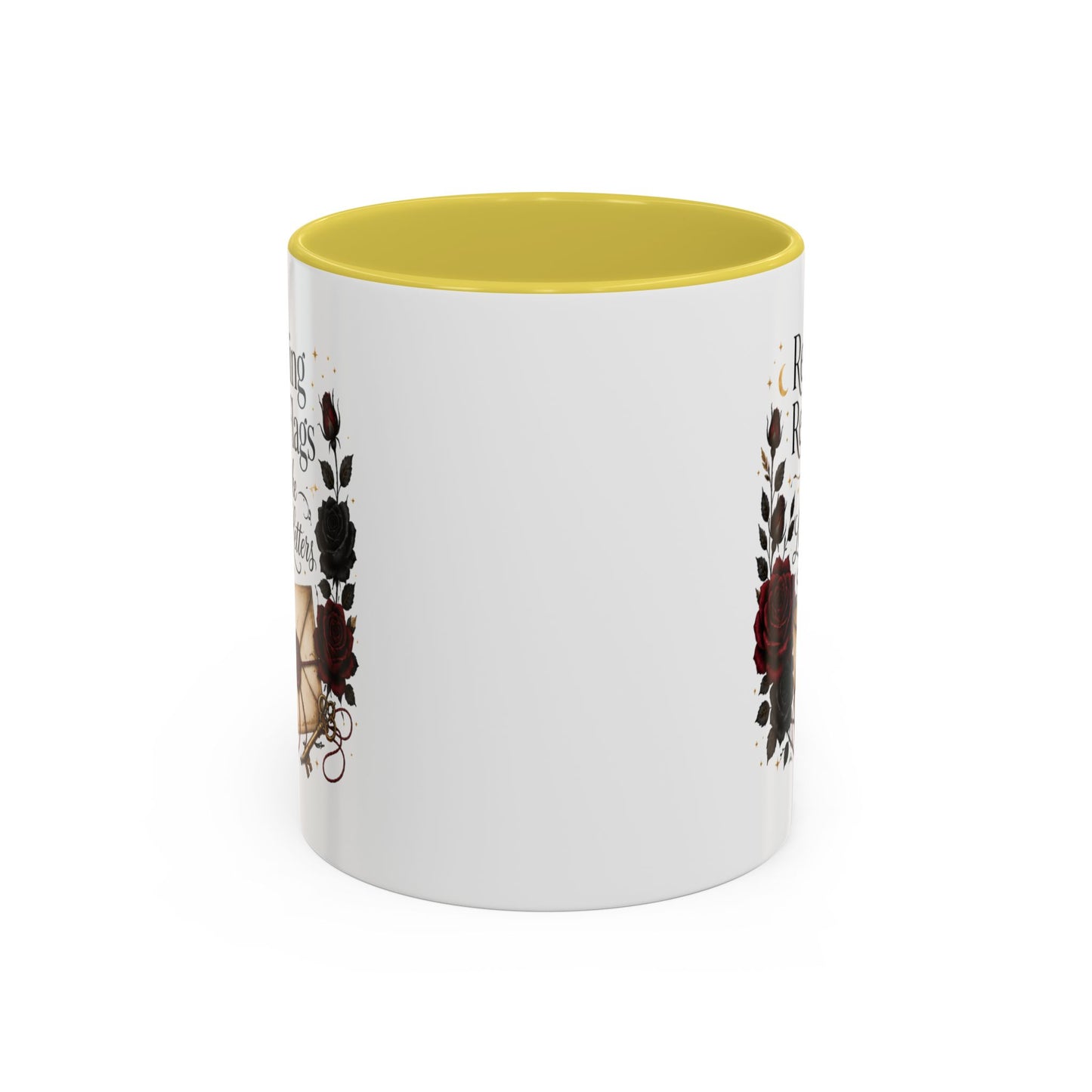 Reading Red Flags Like Love Letters Mug