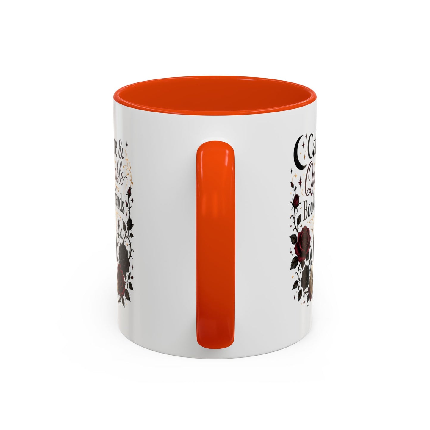 Caffeine & Questionable Book Boyfriends Coffee Mug — 11oz/15oz Novelty Booklover Gift