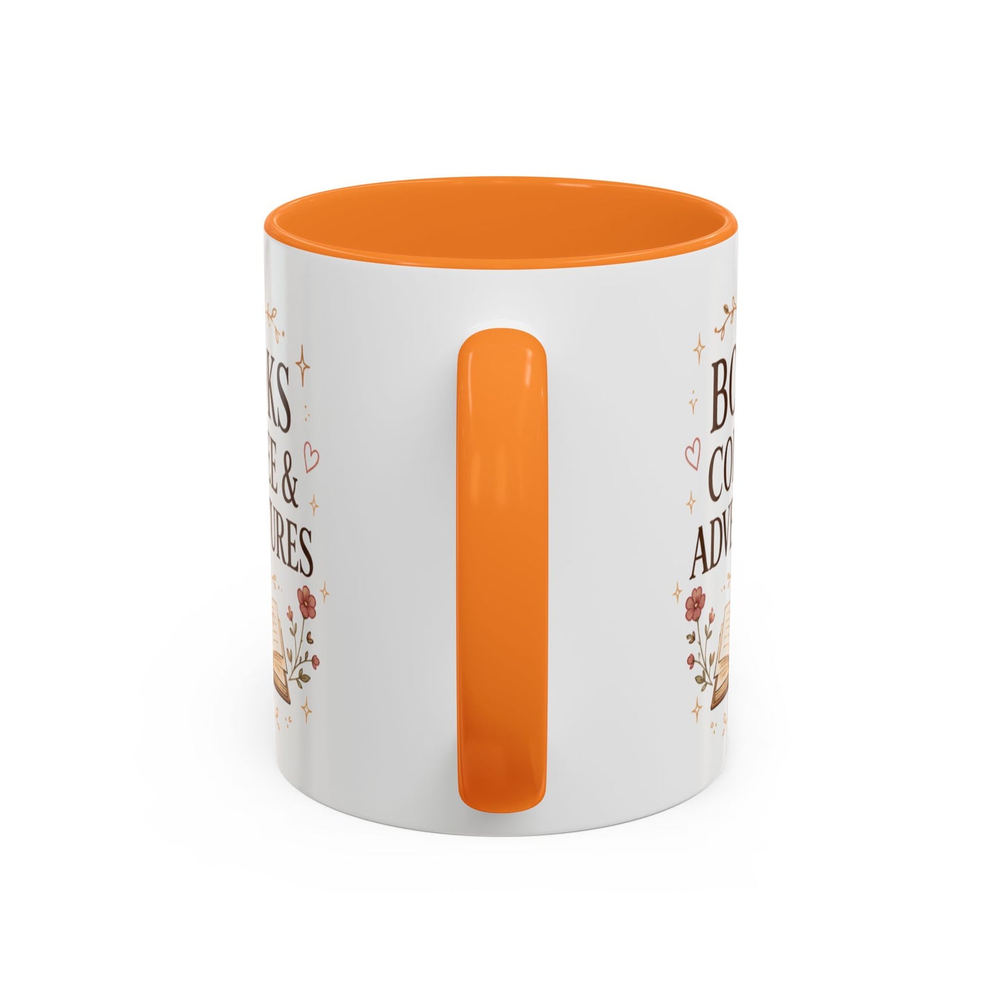 Books, Coffee & Adventures Mug — Cozy Reading Gift (11oz/15oz)