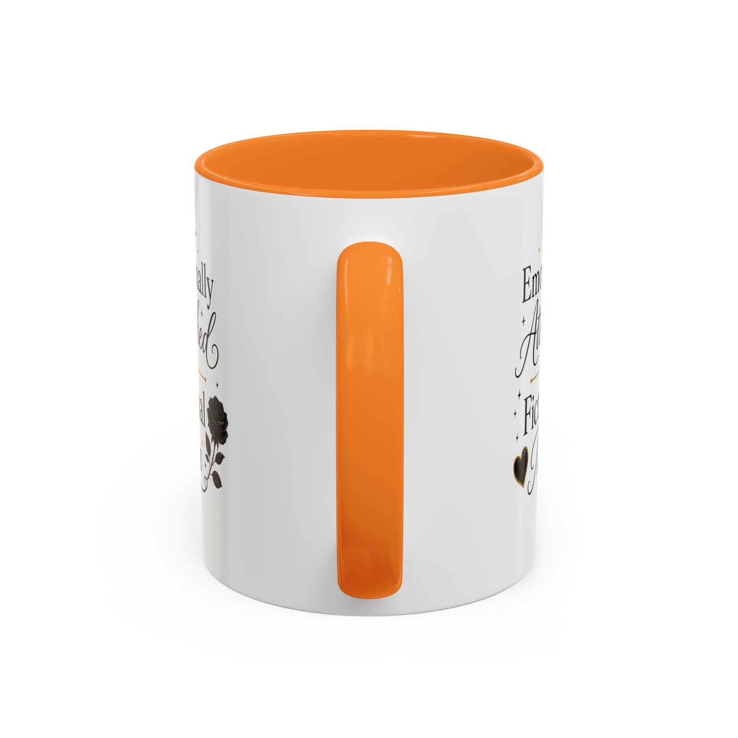 Emotionally Attached to Fictional Men Ceramic Mug — 11oz/15oz