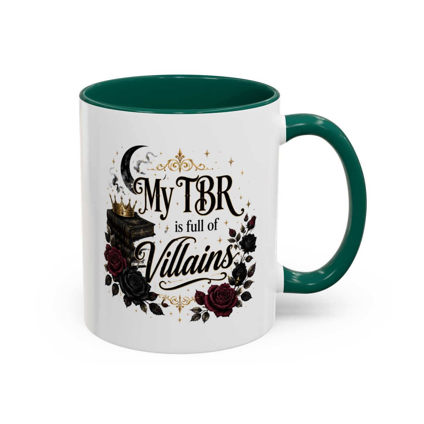 My TBR Is Full of Villains Mug — 11oz/15oz Book Lover Coffee Cup
