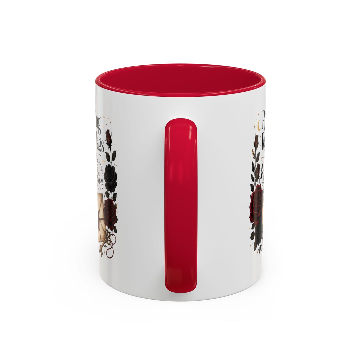 Reading Red Flags Like Love Letters Mug