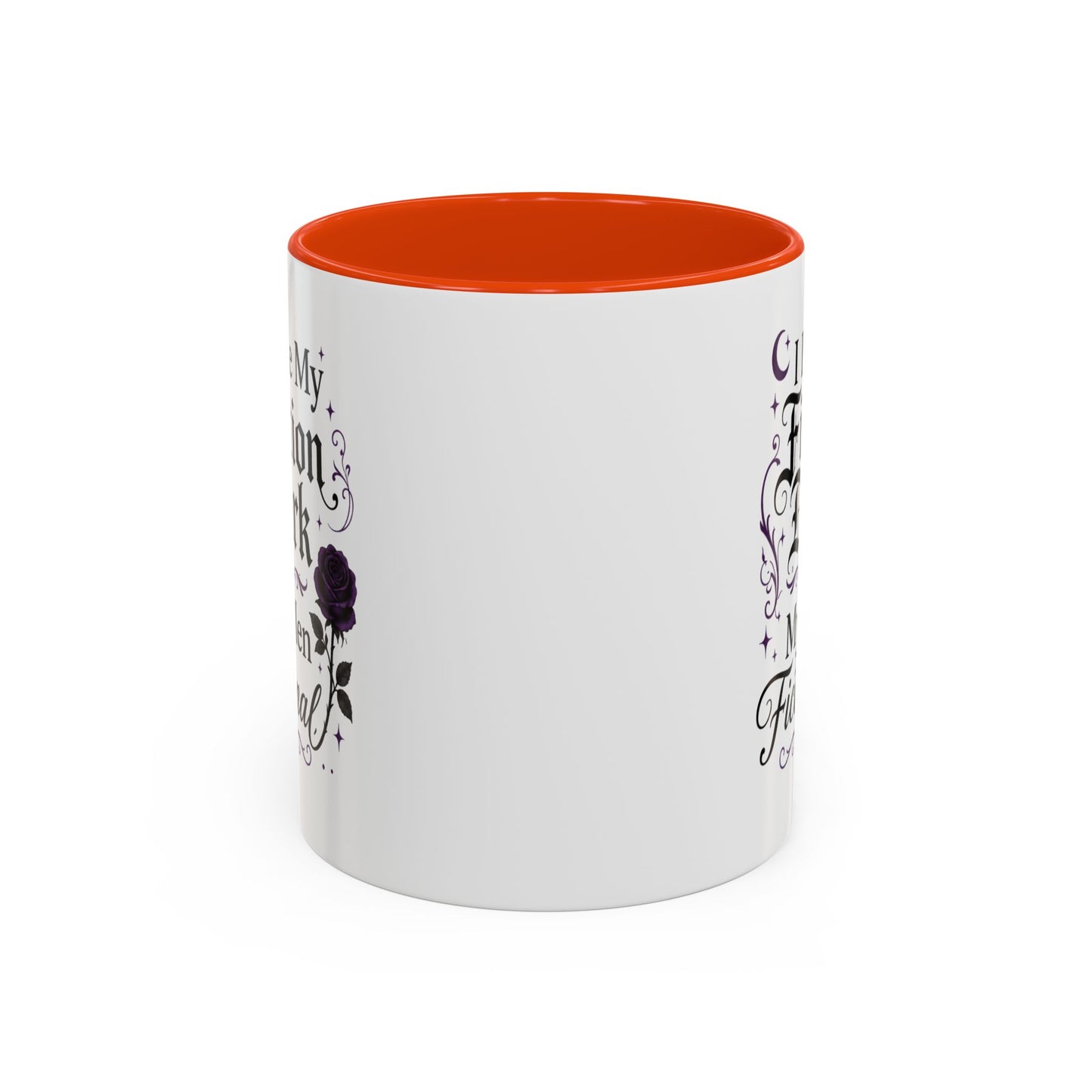 Fiction Dark Coffee Mug — "I Like My Fiction Dark & My Men Fictional" (11oz/15oz)