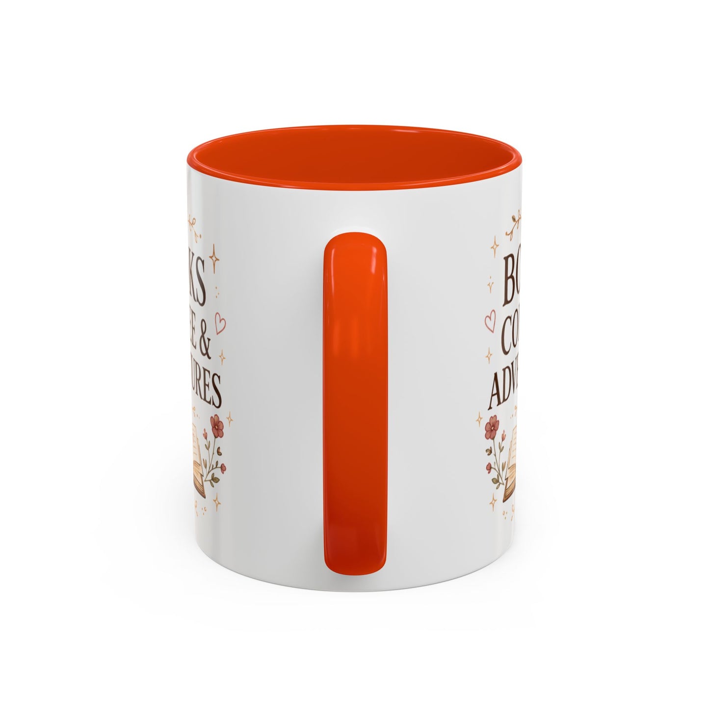 Books, Coffee & Adventures Mug — Cozy Reading Gift (11oz/15oz)