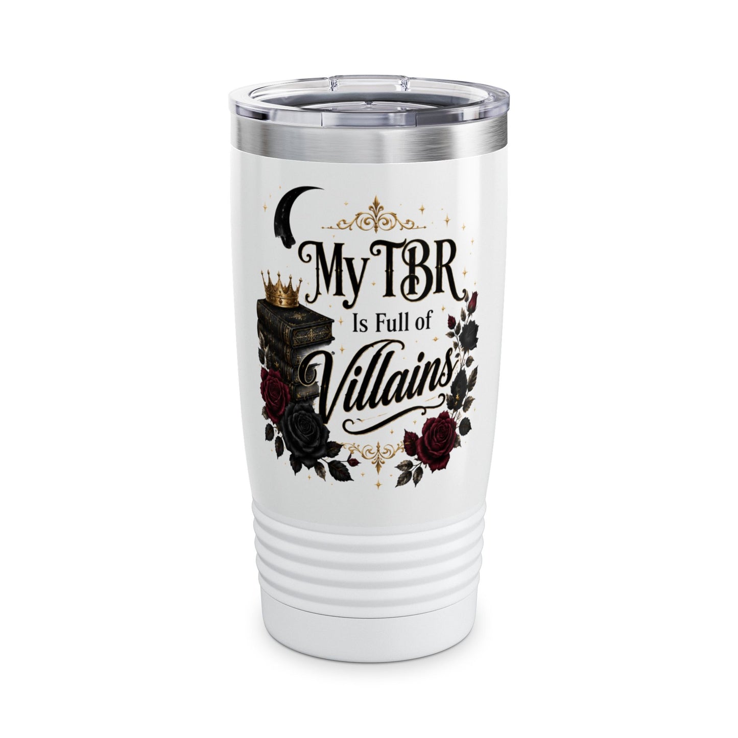My TBR Is Full of Villains 20oz Travel Tumbler