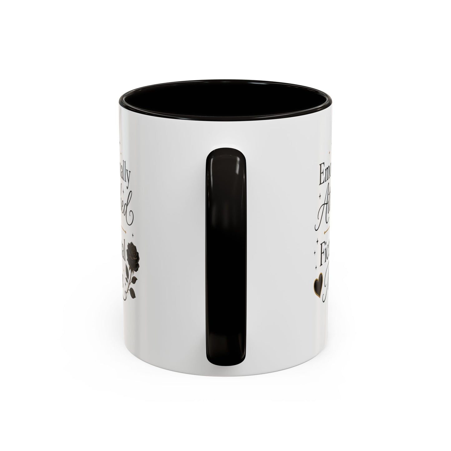 Emotionally Attached to Fictional Men Ceramic Mug — 11oz/15oz