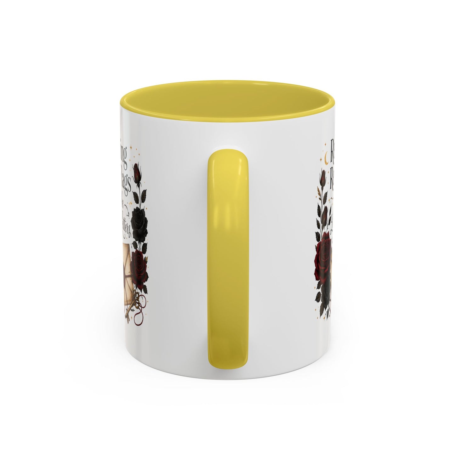 Reading Red Flags Like Love Letters Mug
