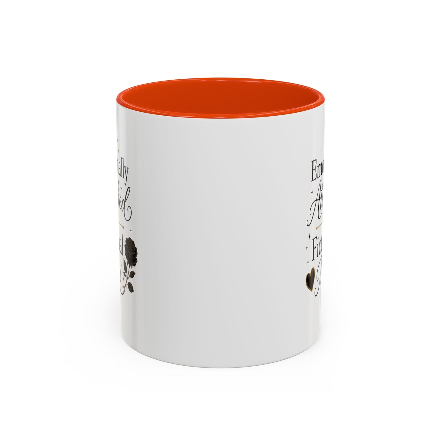 Emotionally Attached to Fictional Men Ceramic Mug — 11oz/15oz