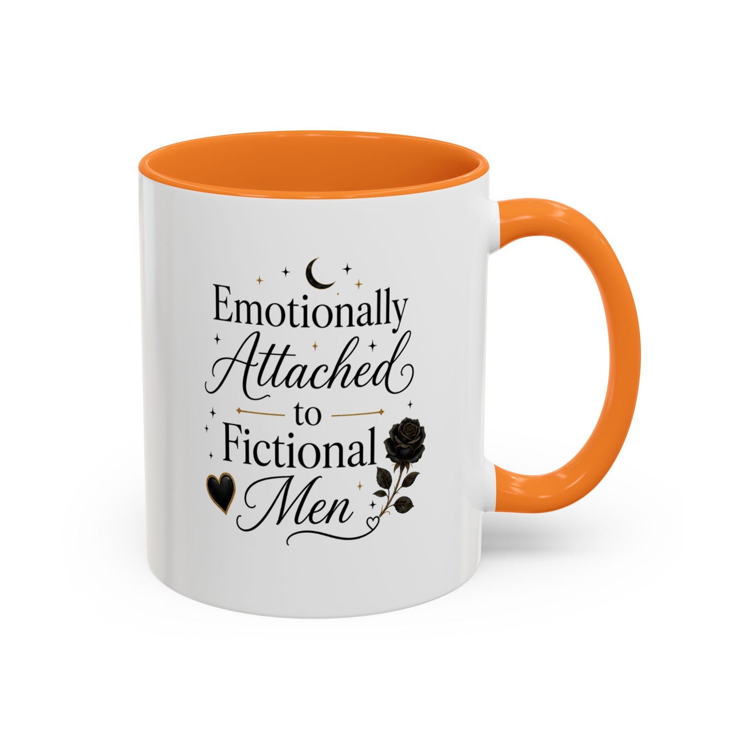 Emotionally Attached to Fictional Men Ceramic Mug — 11oz/15oz