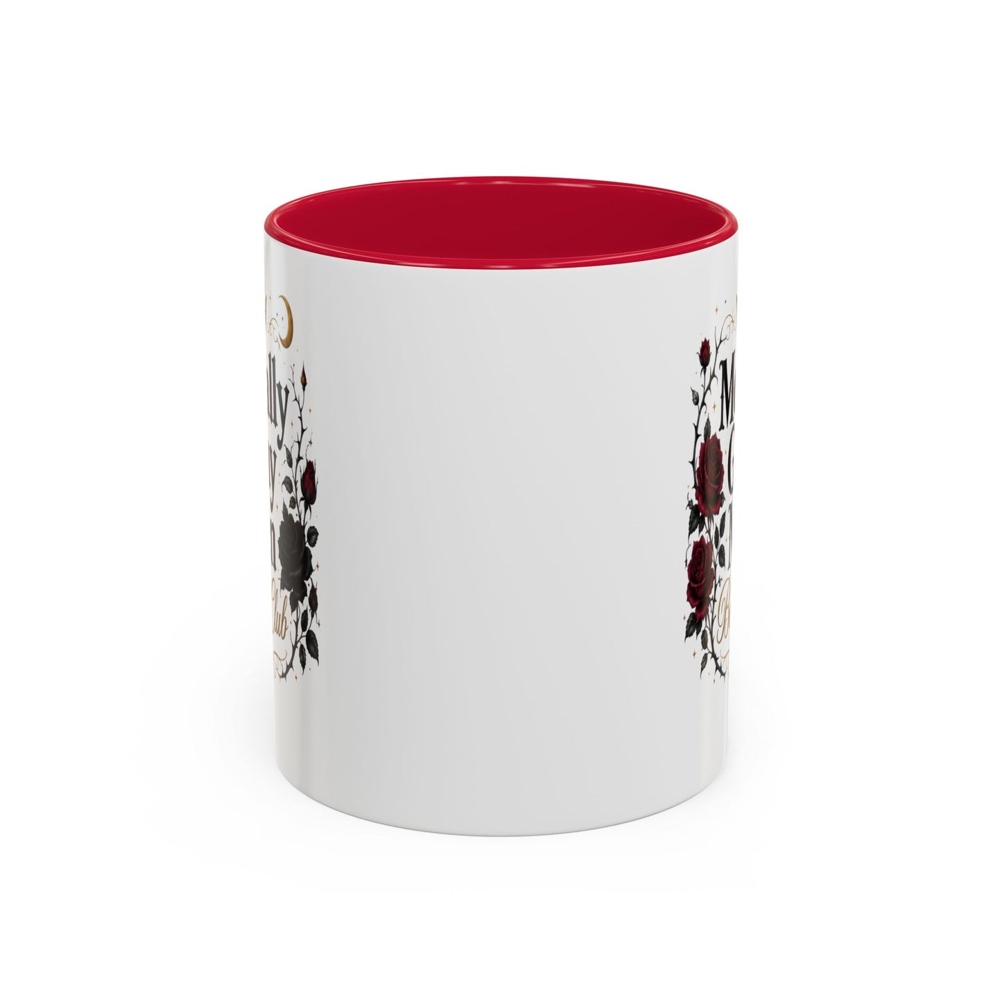 Morally Gray Men Book Club Mug — 11oz & 15oz Floral Gothic Coffee Cup