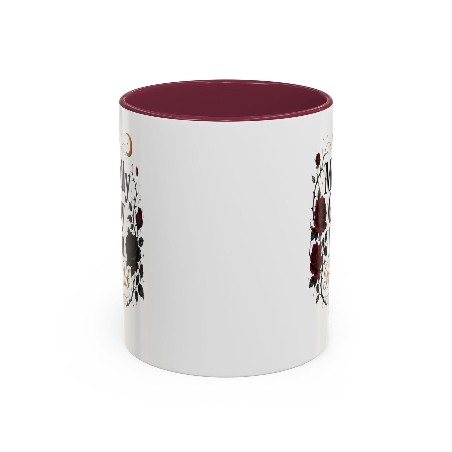 Morally Gray Men Book Club Mug — 11oz & 15oz Floral Gothic Coffee Cup