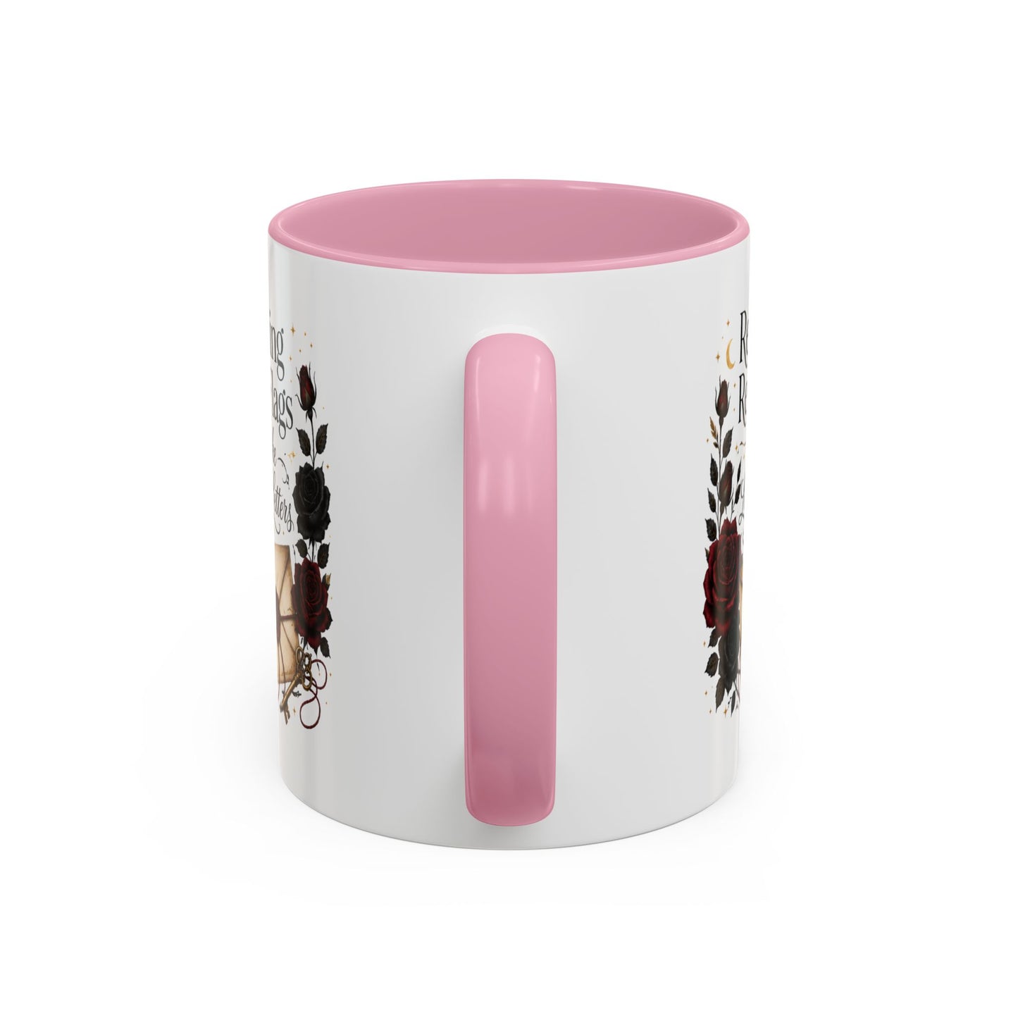Reading Red Flags Like Love Letters Mug