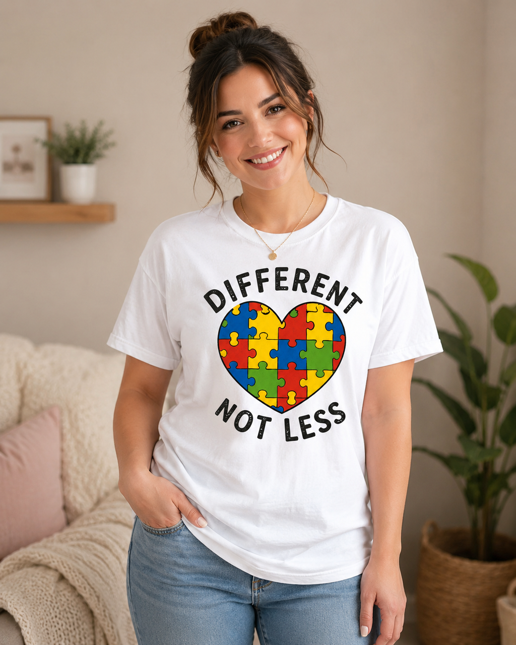 Different Not Less T-shirts