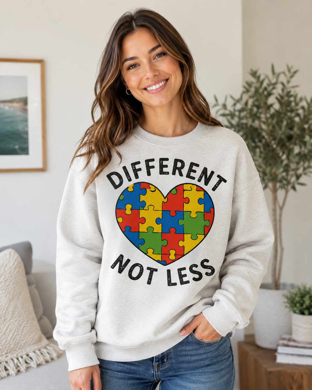 Different Not Less Sweater