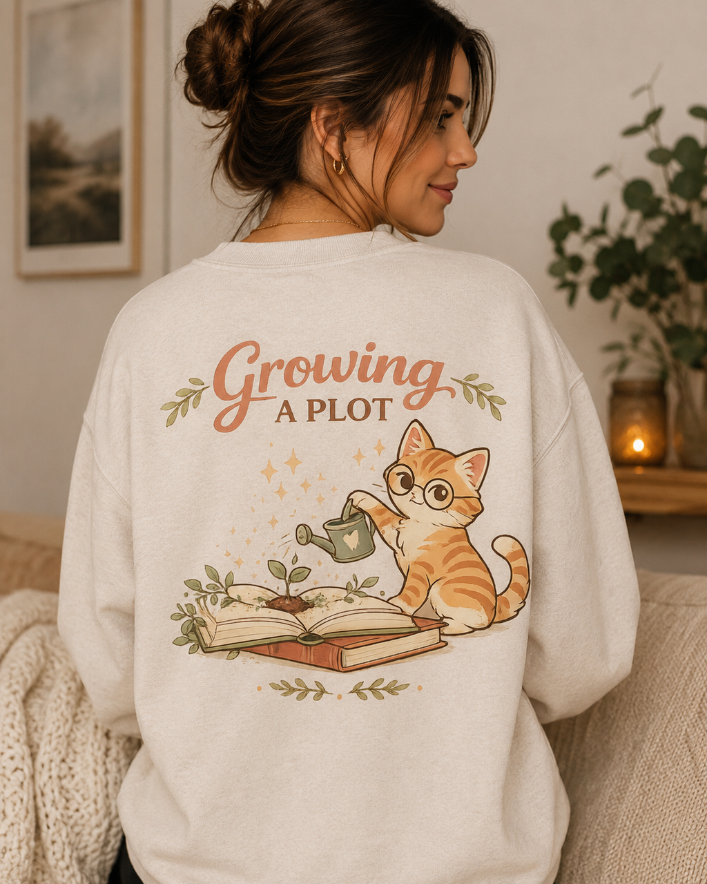 Growing A Plot Sweater