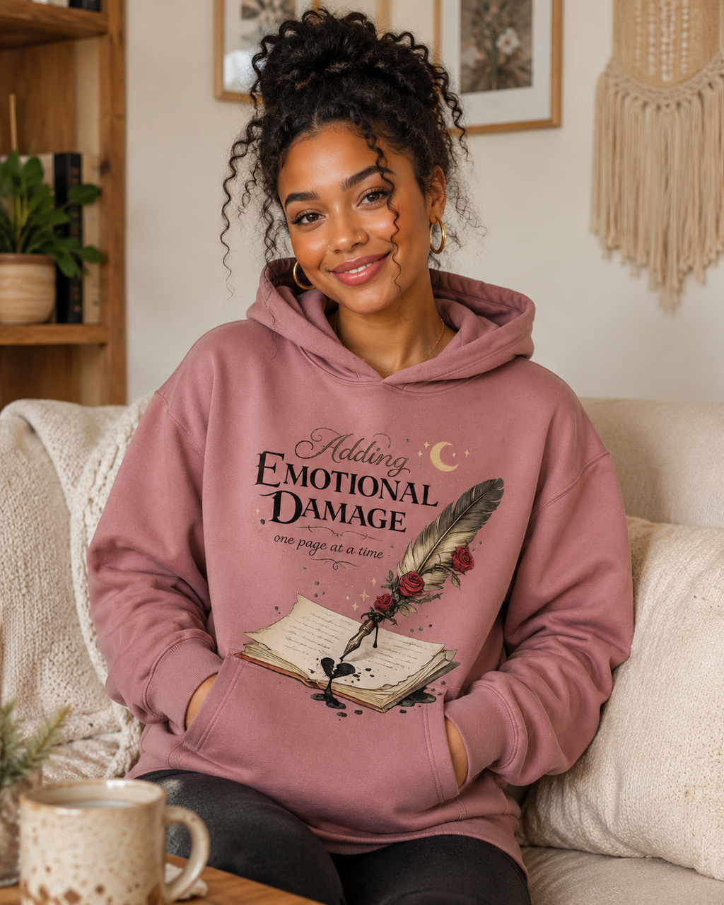 Adding Emotional Damage Hoodie