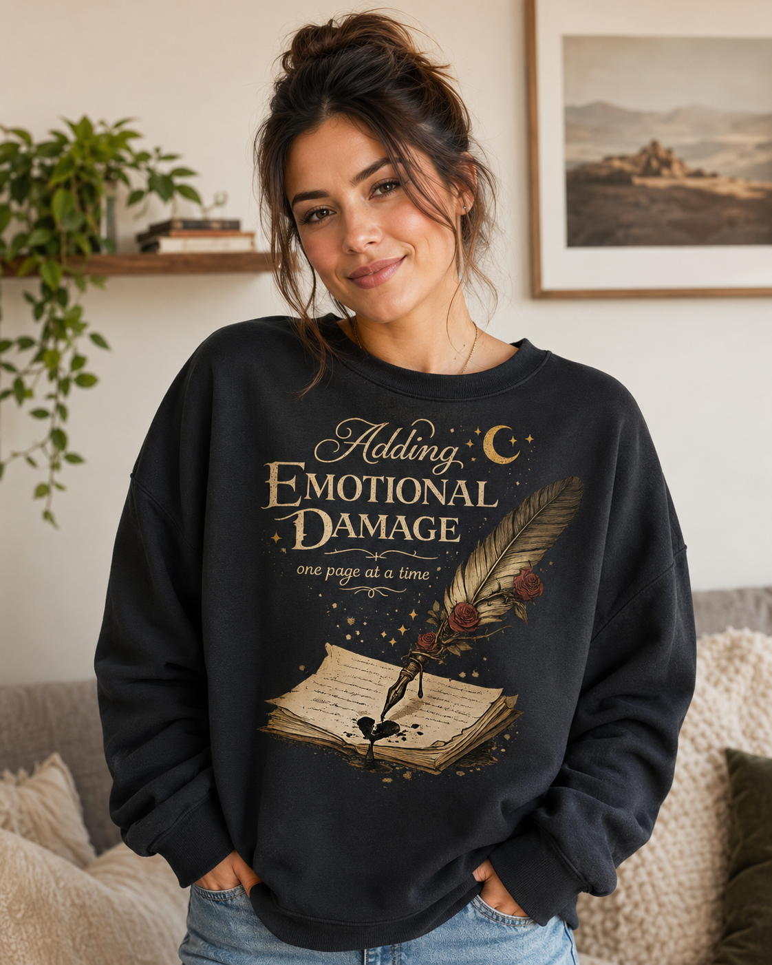 Adding Emotional Damage Sweatshirt