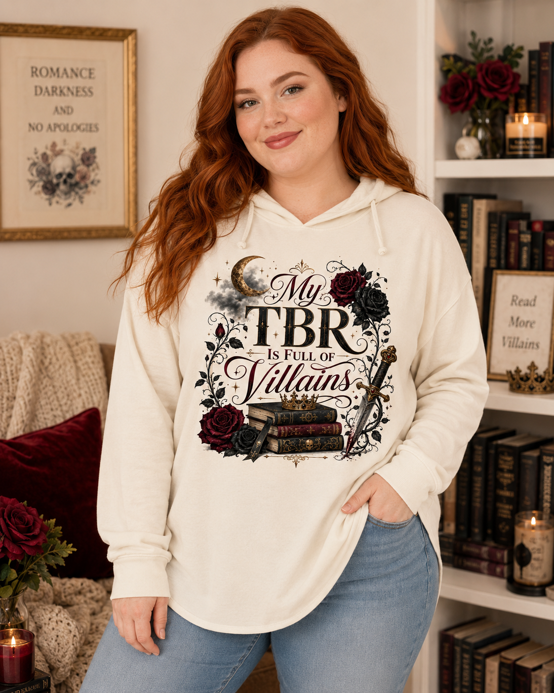 My TBR Is Full of Villains ♡ Hoodie