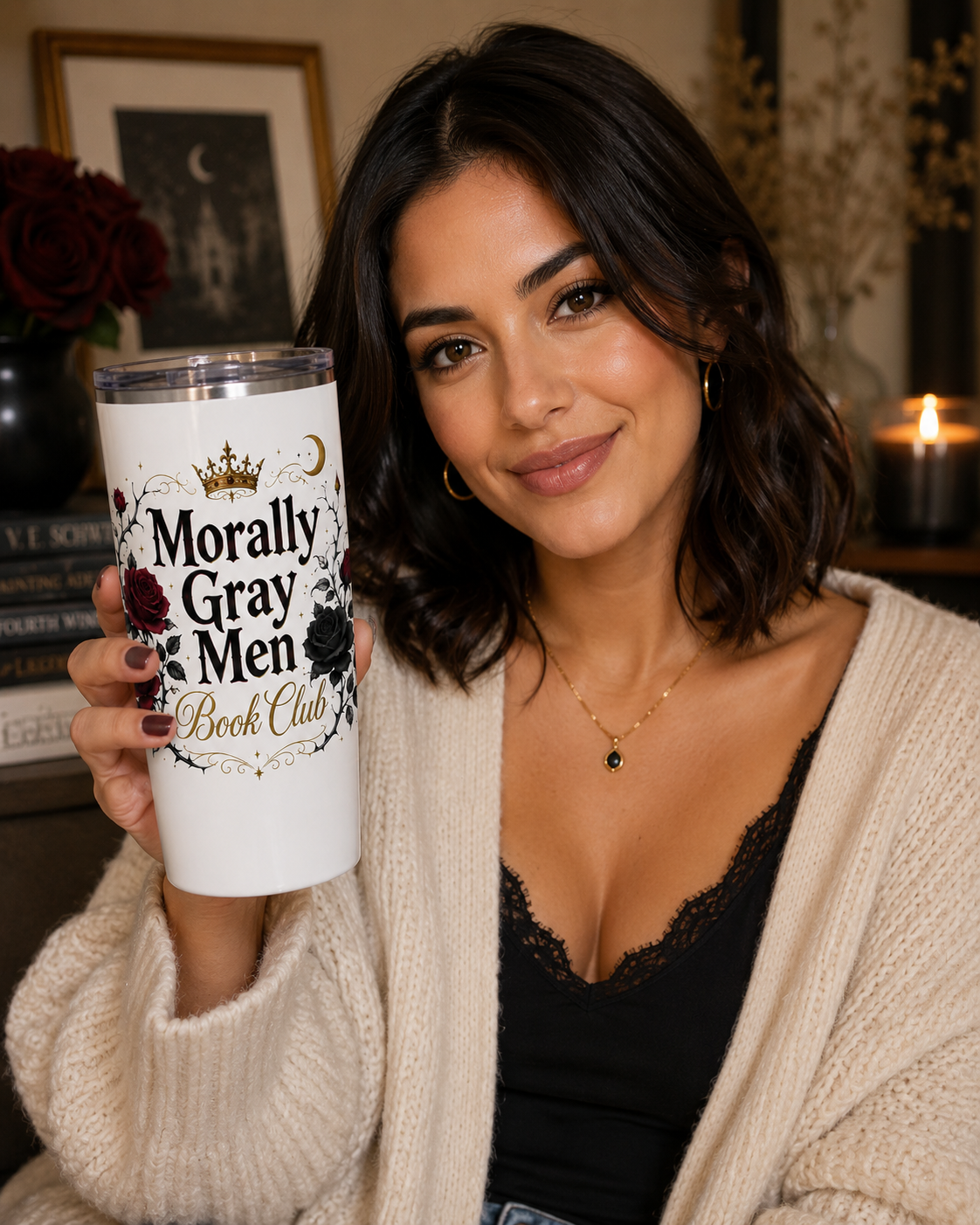 Morally Gray Men Book Club 20oz Tumbler