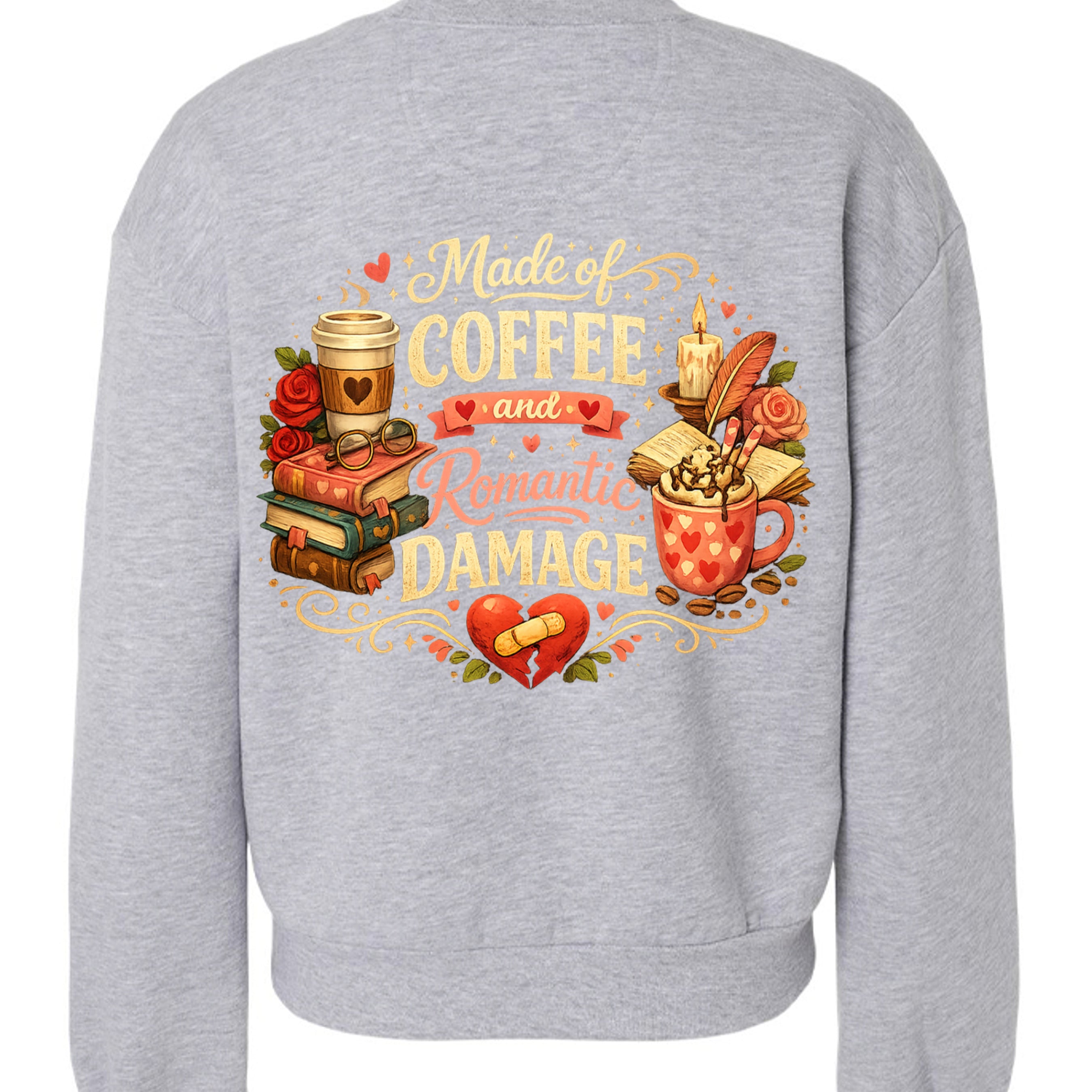 HEATHER GREY - RF494 - BACK