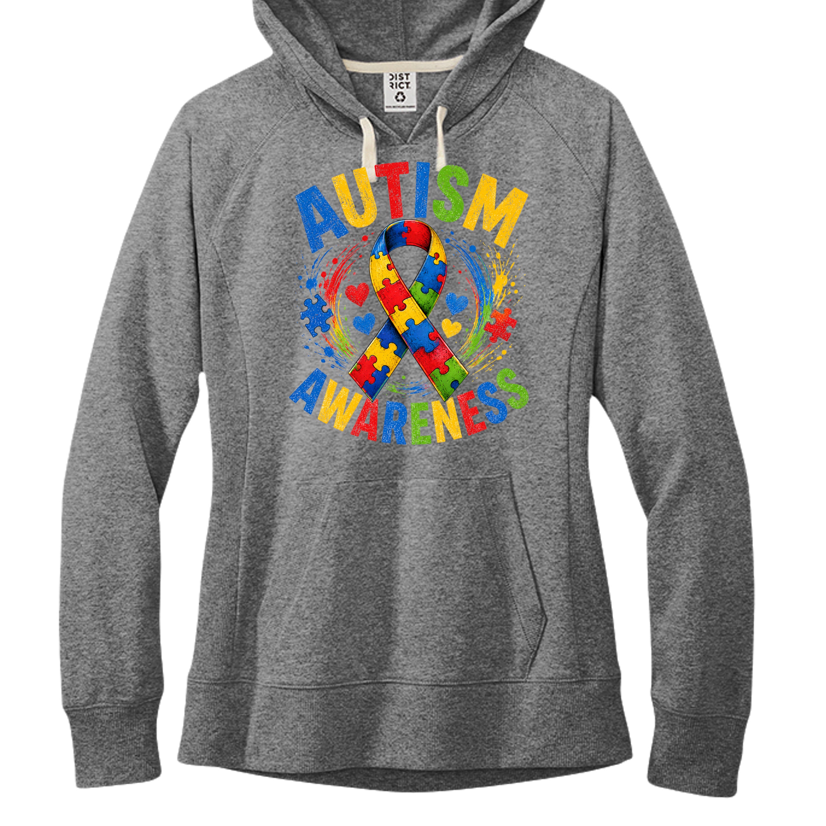 Light Heather Grey - DT8101 - FRONT