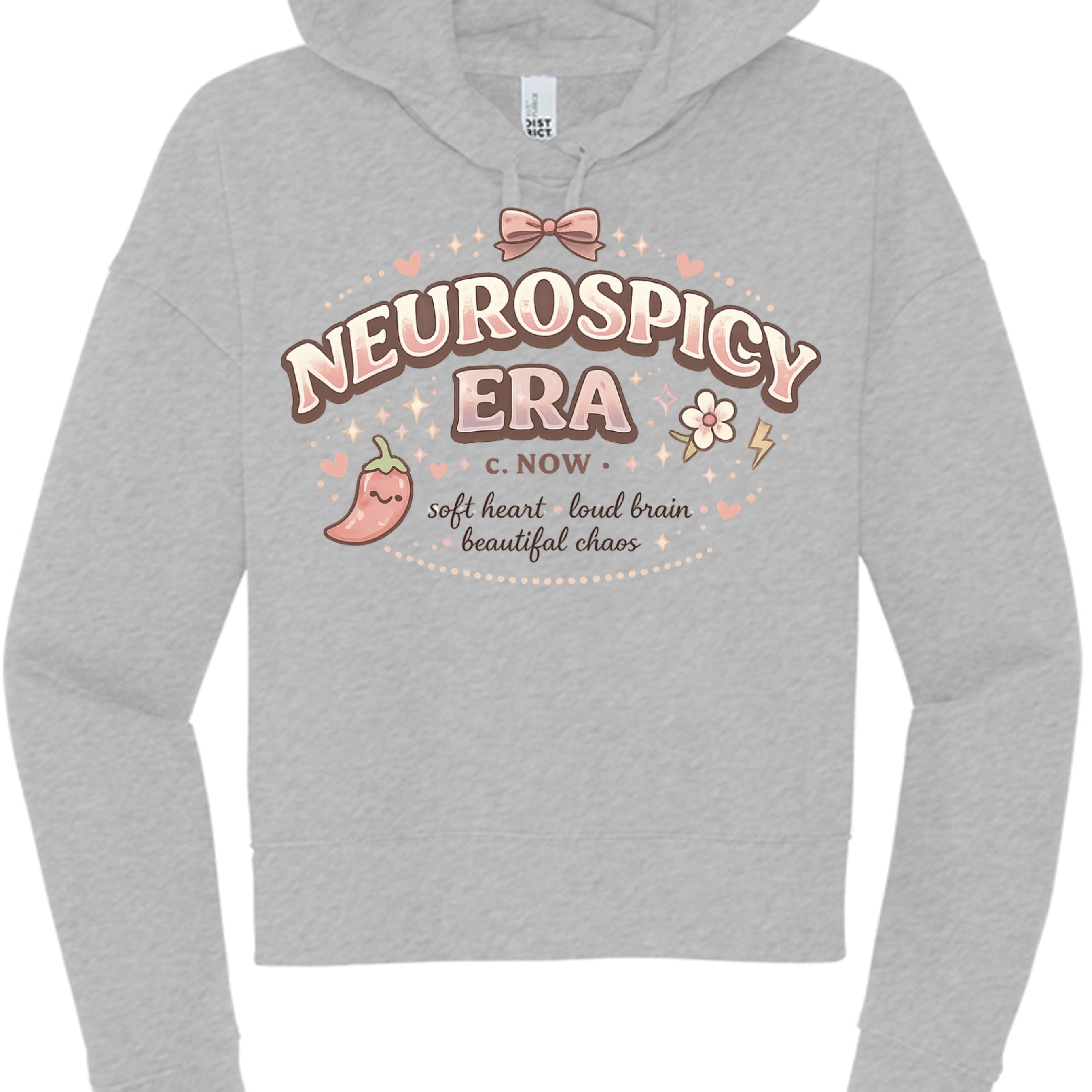 Light Heather Grey - DT6101 - FRONT