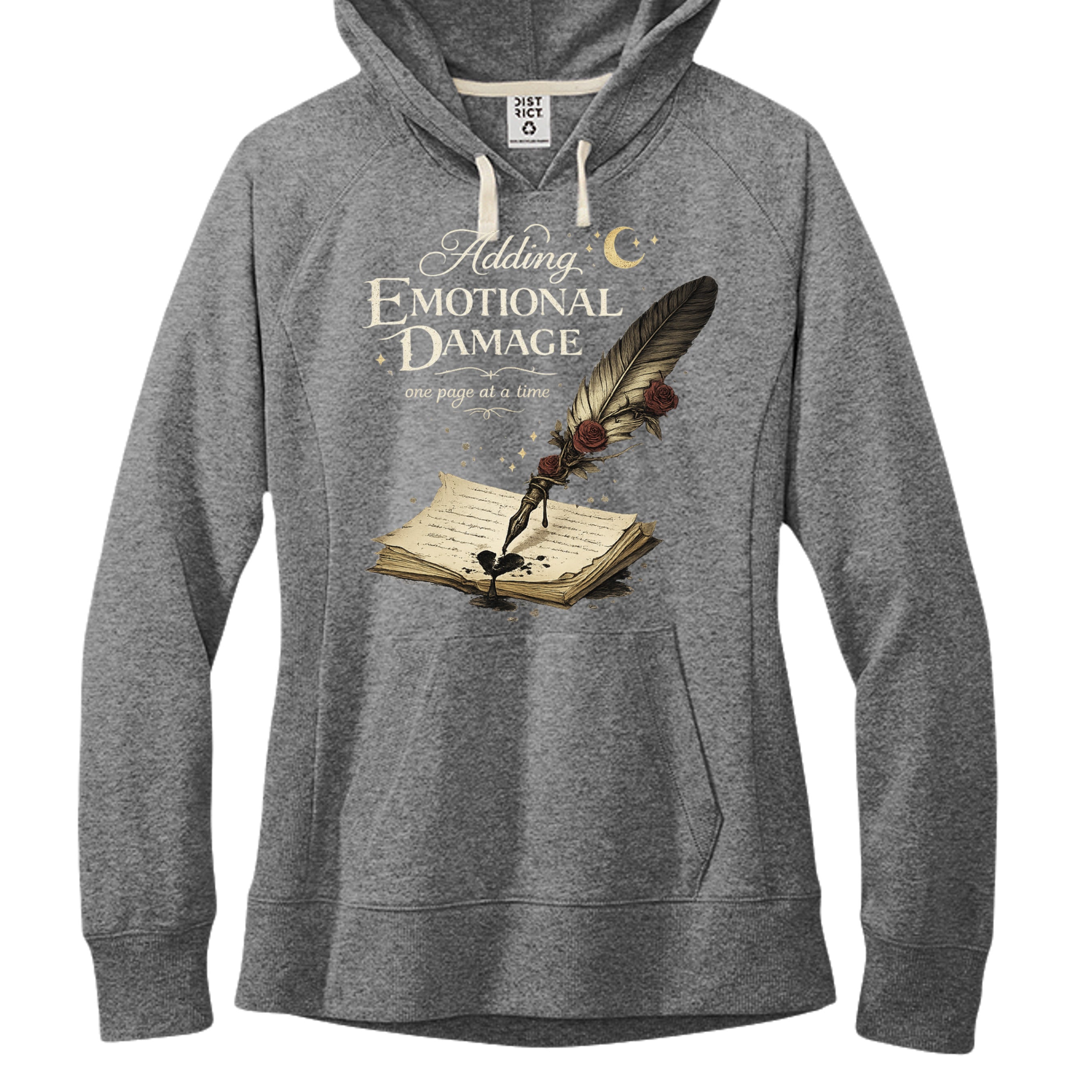 Light Heather Grey - DT8101 - FRONT