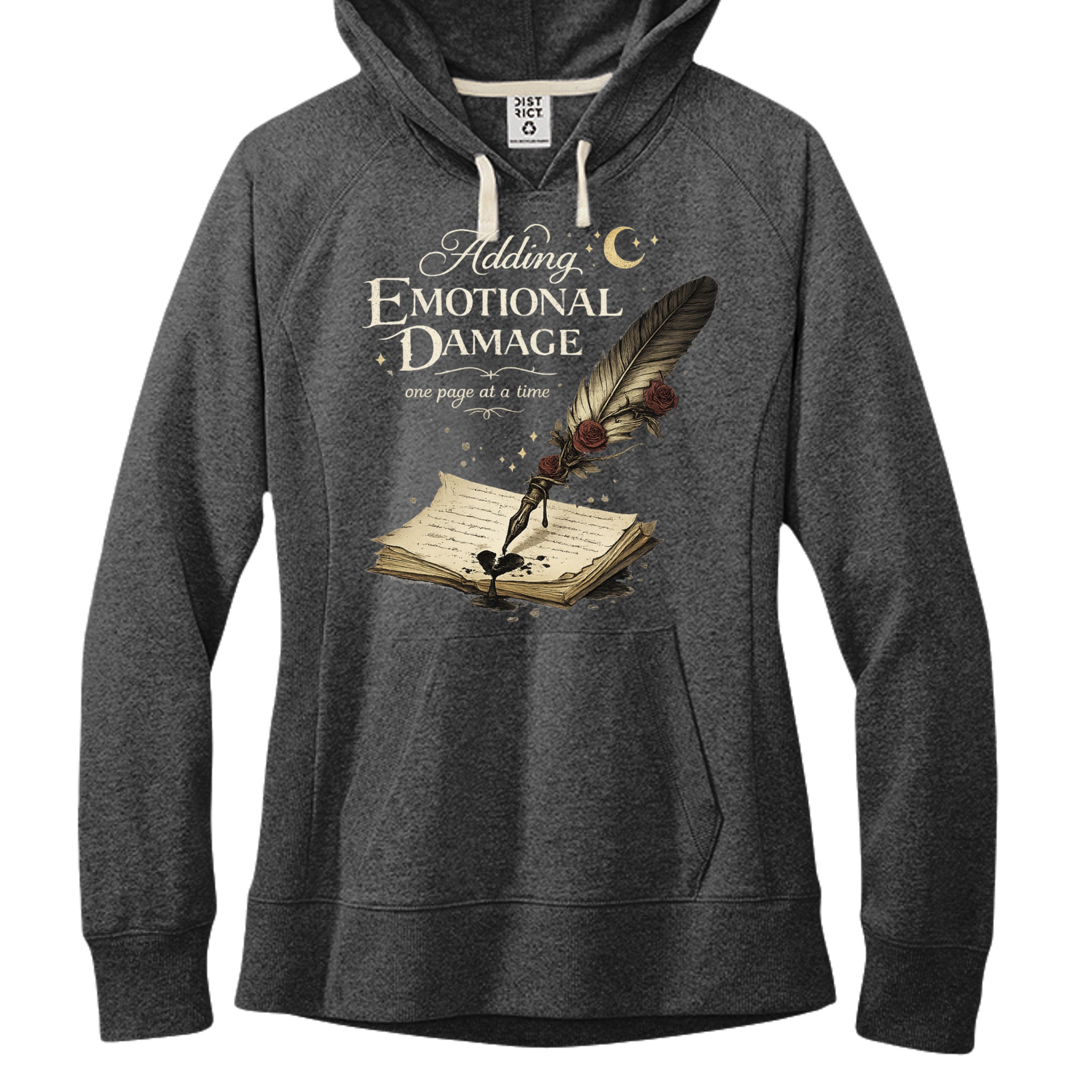 Charcoal Heather - DT8101 - FRONT