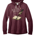 Maroon Heather - DT8101 - FRONT