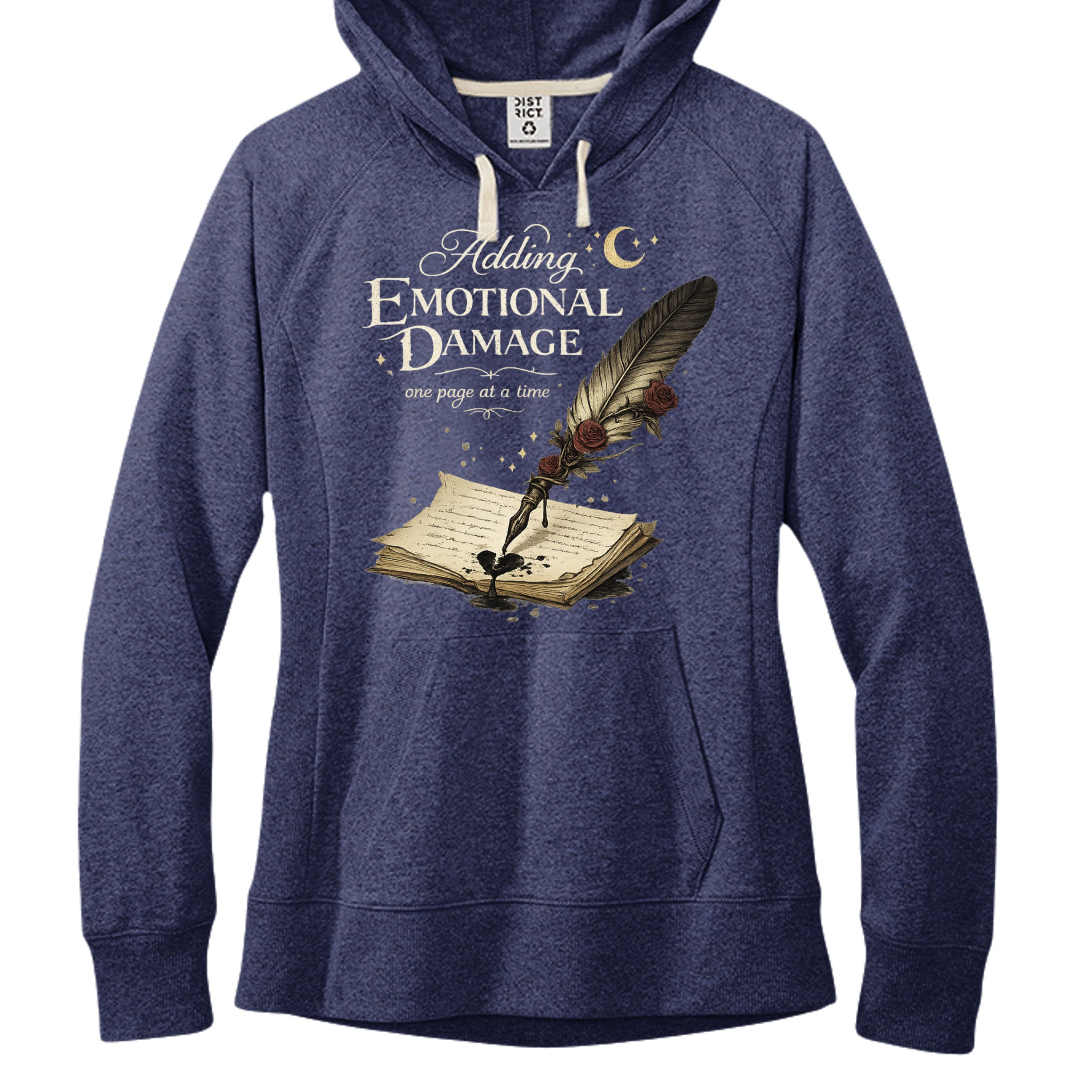 Heathered Navy - DT8101 - FRONT