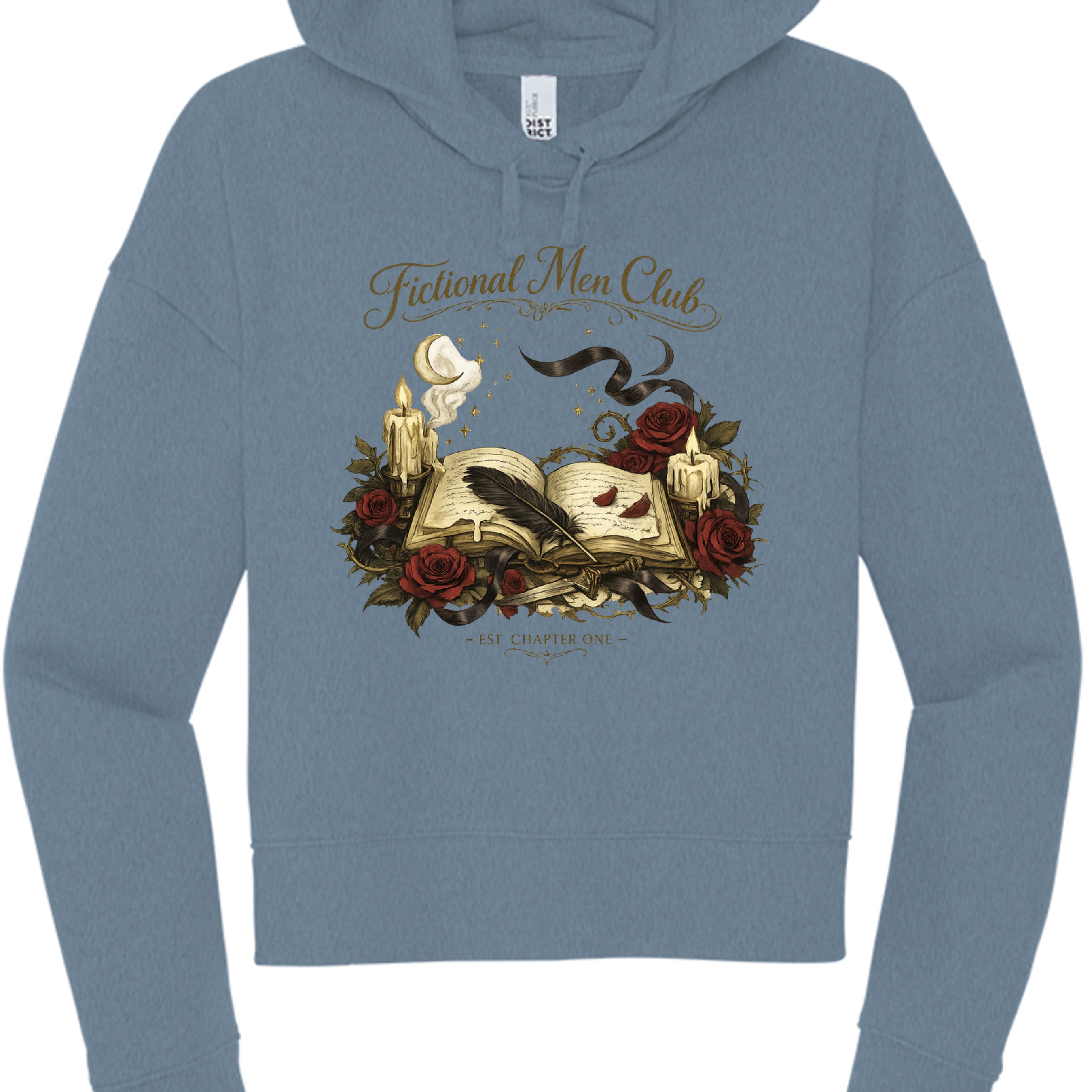 Flint Blue Heather - DT6101 - FRONT