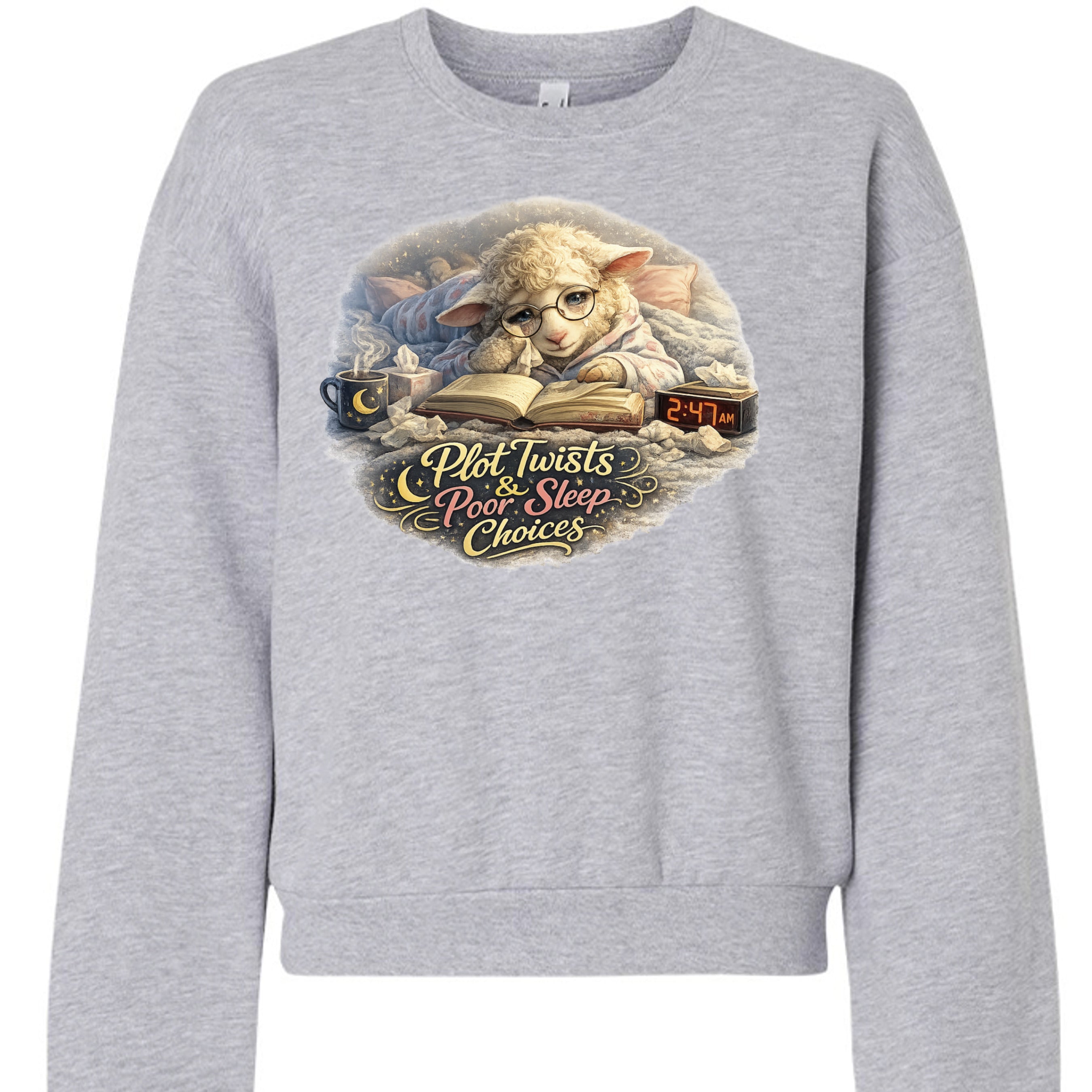 HEATHER GREY - RF494 - FRONT