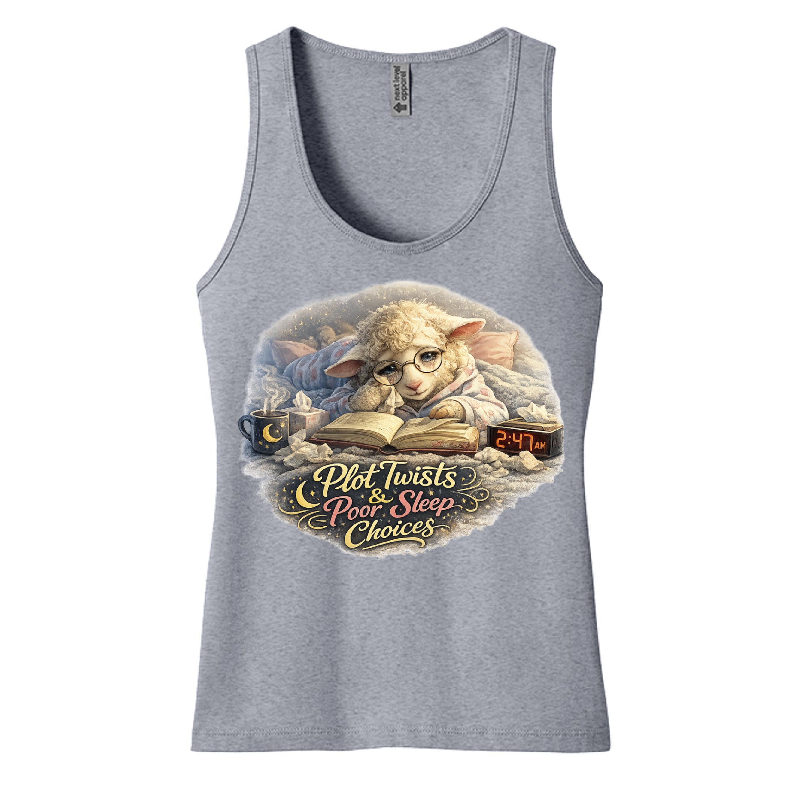Heather Grey - 3933NL - FRONT