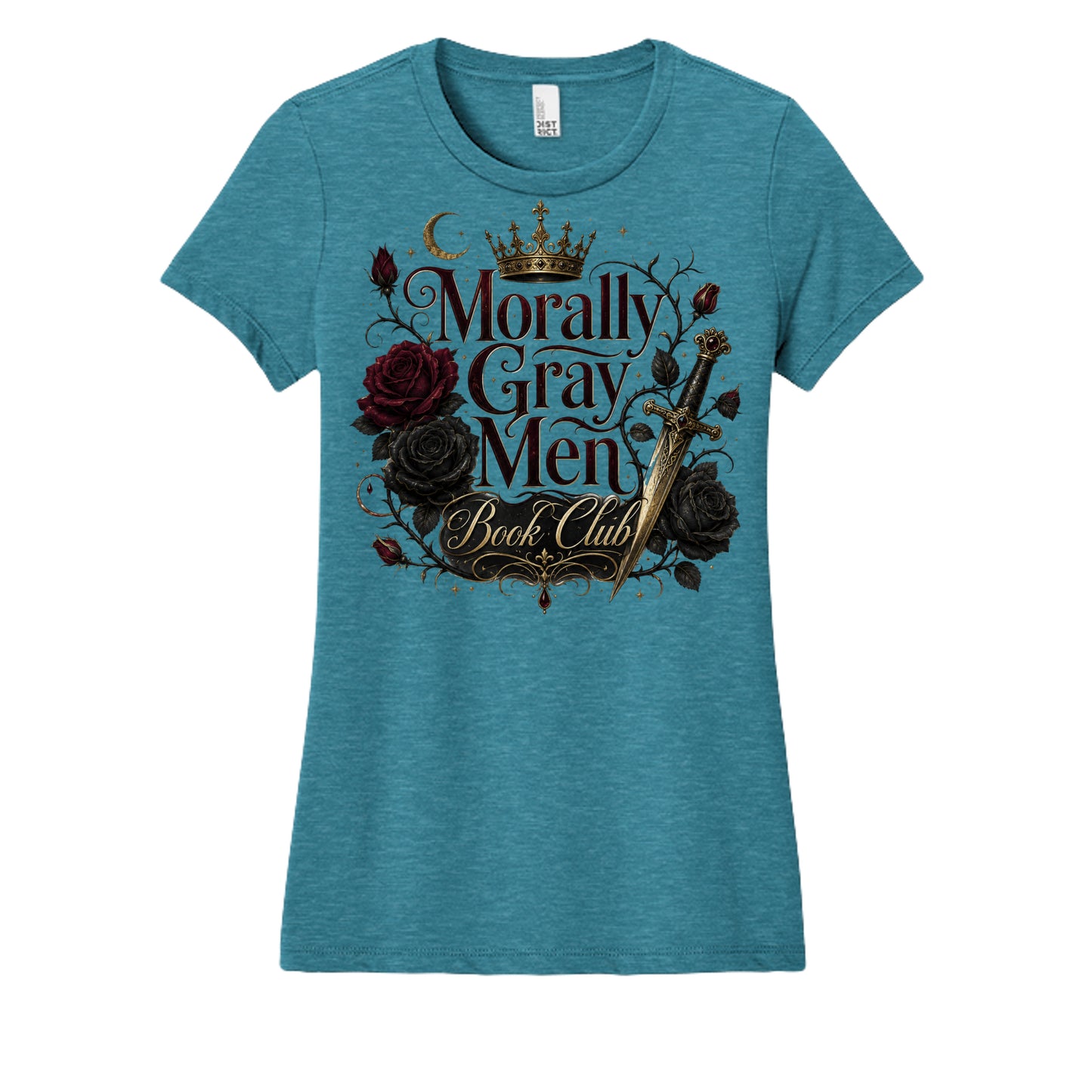 Heathered Teal - DM108L - FRONT