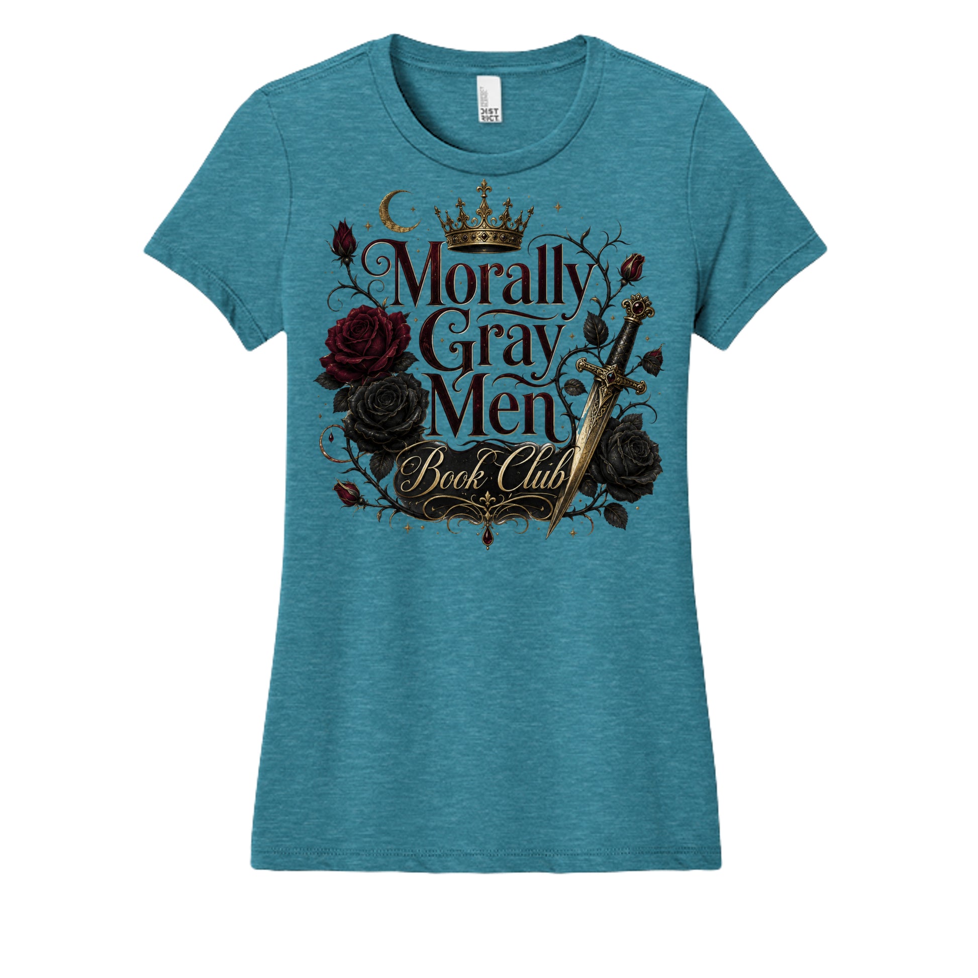 Heathered Teal - DM108L - FRONT